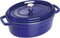Staub Cocotte - Ovaal - 29 cm - Donkerblauw