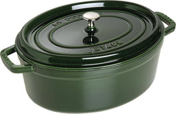 Staub Cocotte - Ovaal - 33 cm - Basilicum