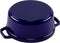 Staub cocotte - rond - 24 cm - donkerblauw