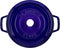 Staub cocotte - rond - 24 cm - donkerblauw