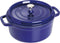 Staub cocotte - rond - 24 cm - donkerblauw