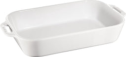 Staub Gratineerschaal - Rechthoekig - 34 x 24 cm - Wit