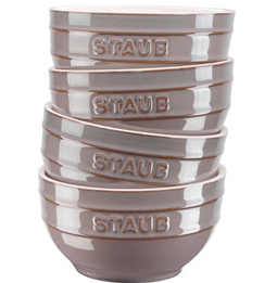 STAUB ROUND BOWL 40508-152-0 12 CM - SET OF 4 PIECES