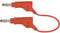 Stäubli 66.9405-10022 Veiligheidsmeetsnoer Banaanstekker 4 mm Banaanstekker 4 mm 1.00 m Rood 1 stuk(s)