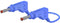 Stäubli 66.9405-10023 Veiligheidsmeetsnoer Banaanstekker 4 mm Banaanstekker 4 mm 1.00 m Blauw 1 stuk(s)