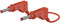Stäubli 66.9405-20022 Veiligheidsmeetsnoer Banaanstekker 4 mm Banaanstekker 4 mm 2.00 m Rood 1 stuk(s)