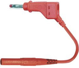 Stäubli 66.9411-10022 Veiligheidsmeetsnoer Banaanstekker 4 mm Banaanstekker 4 mm 1.00 m Rood 1 stuk(s)
