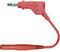 Stäubli 66.9411-10022 Veiligheidsmeetsnoer Banaanstekker 4 mm Banaanstekker 4 mm 1.00 m Rood 1 stuk(s)