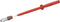 Stäubli SPP4-S/F Veiligheids-testpunt Steekaansluiting 4 mm CAT II 1000 V Rood 1 stuk(s)