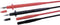 Stäubli XPF-414 100 CM Veiligheidsmeetsnoerenset Banaanstekker 4 mm Testpunt 1.00 m Zwart, Rood 1 set(s)