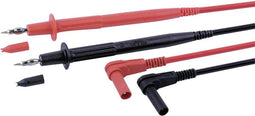 Stäubli XPF-484 100 CM Veiligheidsmeetsnoerenset Banaanstekker 4 mm Testpunt 1.00 m Zwart, Rood 1 set(s)
