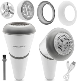 STAUS&BACH Lint Pro - Elektrische kledingontpluizer - USB-C oplaadbaar - Ontpluizer - Pluizenverwijderaar - Ontpiller - Pluizentondeuse