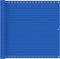 vidaXL - Balkonscherm - 90x600 - cm - HDPE - blauw