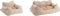 Flamingo Megan - Autostoel hond - Veilig achterbankmodel - Beige
