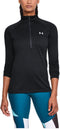 Under Armour Tech 1/2 Zip - Dames Sporttrui - Losvallend - Zwart