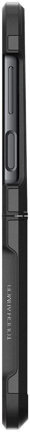Spigen Tough Armor - Soft case - Dual-layer design met kickstand - Zwart
