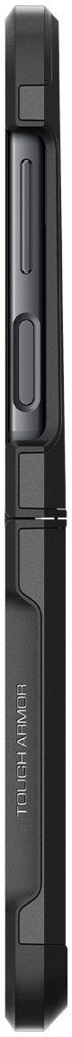 Spigen Tough Armor - Soft case - Dual-layer design met kickstand - Zwart