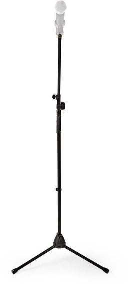 Nedis MPST10BK - Microfoonstandaard - Verstelbaar tot 195 cm - Zwart