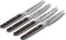 Steakmessenset, 6-delig, Duits staal, 3D bergpatroon | BARE Cookware