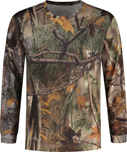 Stealth Gear T-shirt Lange Mouw Camo Bosprint maat S