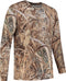 Stealth Gear T-shirt Lange Mouw Camo Rietprint maat M