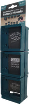 StealthMounts BM-MK40-BLU-6 Accuhouder voor Makita 40V XGT - Blauw - 6-pack