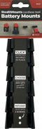 StealthMounts BM-MW12-BLK-6-BLK Accuhouder voor Milwaukee M12 - Zwart - 6-pack
