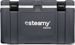 Steamy Pro 70 - Grote Koelbox - Extra goed geïsoleerd - 70 Liter - Grijs