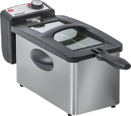 Steba DF180 - Friteuse - 3 liter inhoud - 2000 Watt - 1 kg friet - XXL kijkvenster