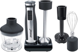 Steba MX40 - Staafmixer + Hakmolen + Garde + Pureerstaaf - incl 4 verschillende messen - 700W - RVS - BPA vrij