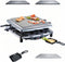 Steba RC3Plus Chroom - Gourmet - grillplaat - steengrill - 8 personen- PFAS vrij
