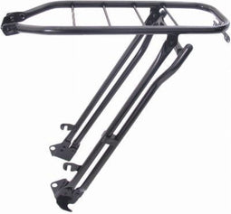 Steco Bagagedrager Met Klapstandaard 28 Inch Staal Zwart