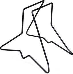 Steco Standaard Winkel Staal 26-28 Inch Zwart