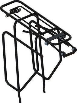 Steco Tubic Slim Design Achterdrager Tasafhouders 28 Inch Zwart