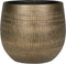 Steege Plantenpot - modern design - goudkleurig - 20 x 22 cm