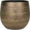 Steege Plantenpot - modern design - goudkleurig - 20 x 22 cm