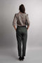 `Steenrode broek van Tencel.