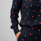 `Steenrode broek van Tencel.