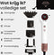 Stefan Francis® IonicDry - Haardroger - Hairdryer - 13 temperatuur instellingen- LCD scherm - Fohn - Fohn met diffuser en blaasmond - Ionentechnologie - 2000 W