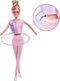Steffi Love - Hula Hoop - Steffi draagt een sportieve outfit met hoelahoep en mechanische functie - Modepop - 29 cm