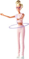 Steffi Love - Hula Hoop - Steffi draagt een sportieve outfit met hoelahoep en mechanische functie - Modepop - 29 cm