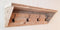 Steigerhout kapstok 4x2 haken | wandkapstok | Gebruikt steigerhout | hout | industrieel | vintage | robuust | landelijk | Staal |Handgemaakt