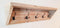 Steigerhout kapstok 5x2 haken | 95cm | Wandkapstok | Gebruikt steigerhout | hout | industrieel | vintage | robuust | landelijk | Staal |Handgemaakt