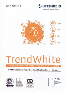 Steinbeis Paper 4.0 - 100% recycled - A4, 500 vel