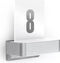 Steinel buitenlamp sensor L820 LED iHF met huisnummer plaat (up-/downlight)