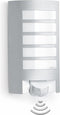 Steinel L12 Design buitenlamp E27 Fitting - Sensor - Halfrond - Grijs
