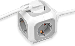 Stekkerblok ALEA-Power 4-voudig, 1,4m H05VV-F 3G1,5