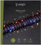 Stella LED, lichtslinger, 20 m, 300 leds, veelkleurig, groene kabel, voor binnen en buiten, 24 V