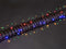 Stella LED, lichtslinger, 8 m, 120 leds, veelkleurig, groene kabel, voor binnen en buiten, 24 V