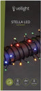 Stella LED, lichtslinger, 8 m, 120 leds, veelkleurig, groene kabel, voor binnen en buiten, 24 V